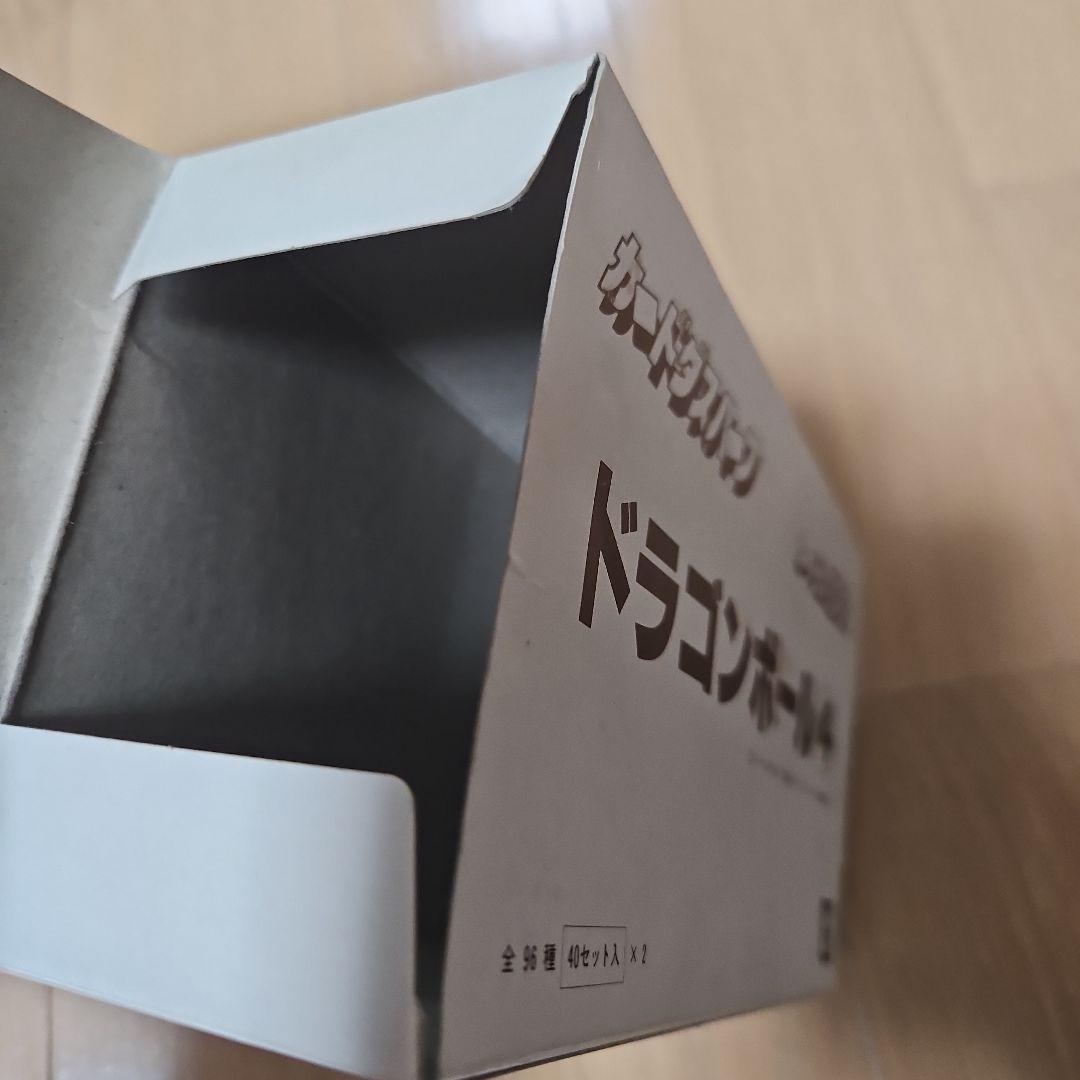 ドラゴンボール 4 カードダスハーフ未開封1BOX