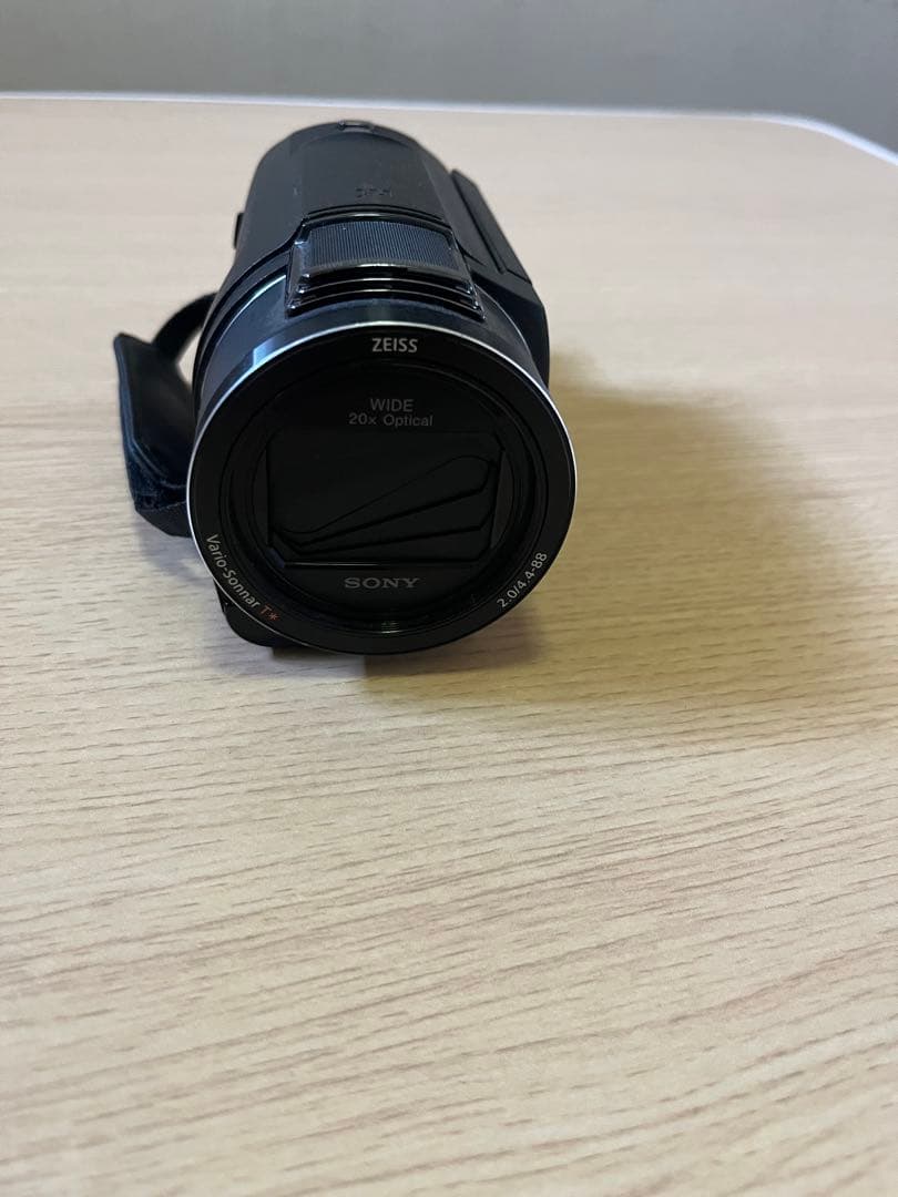 美品】SONY FDR-AX45 4Kビデオカメラ（ブラック）　おまけ付き