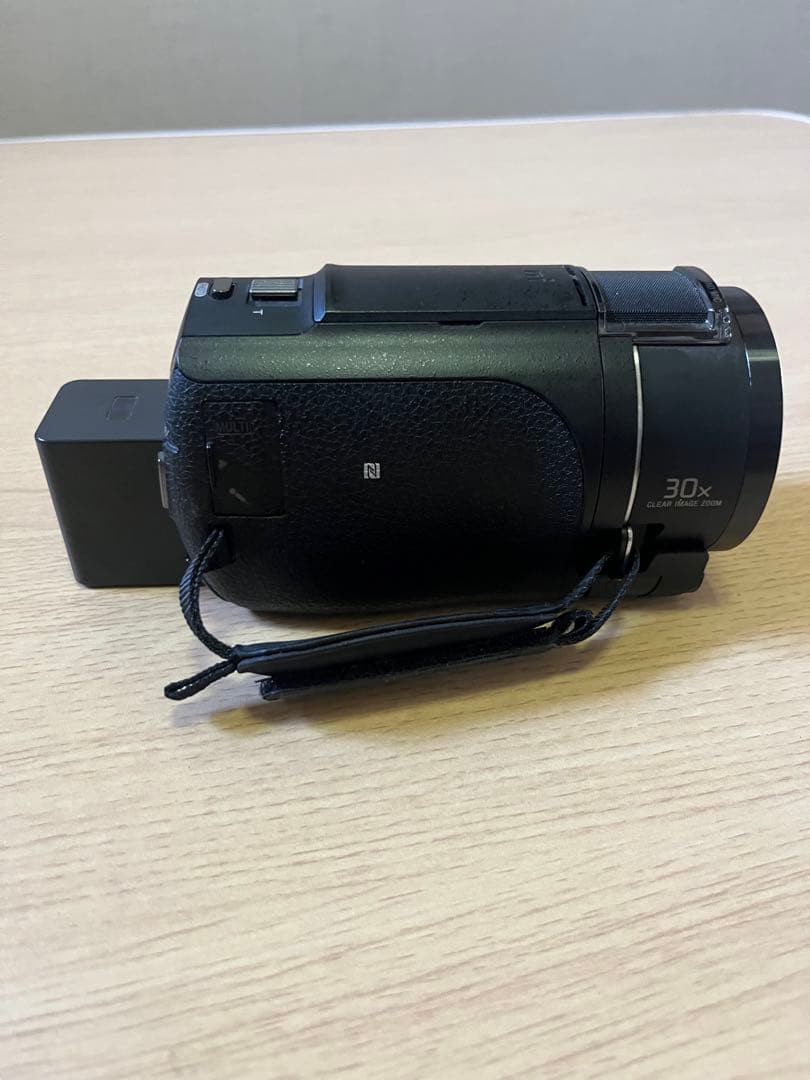 美品】SONY FDR-AX45 4Kビデオカメラ（ブラック）　おまけ付き