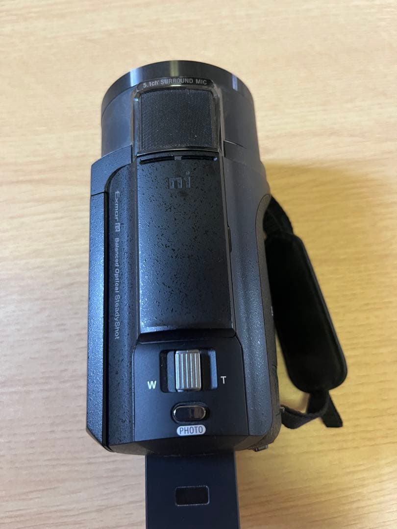 美品】SONY FDR-AX45 4Kビデオカメラ（ブラック）　おまけ付き