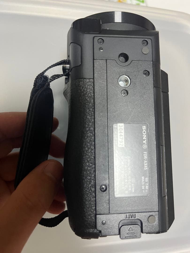美品】SONY FDR-AX45 4Kビデオカメラ（ブラック）　おまけ付き