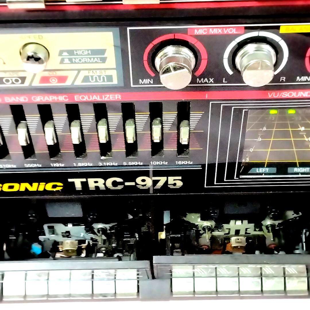 ★ラジカセ★LASONIC★TRC975★昭和レトロ★昭和家電★