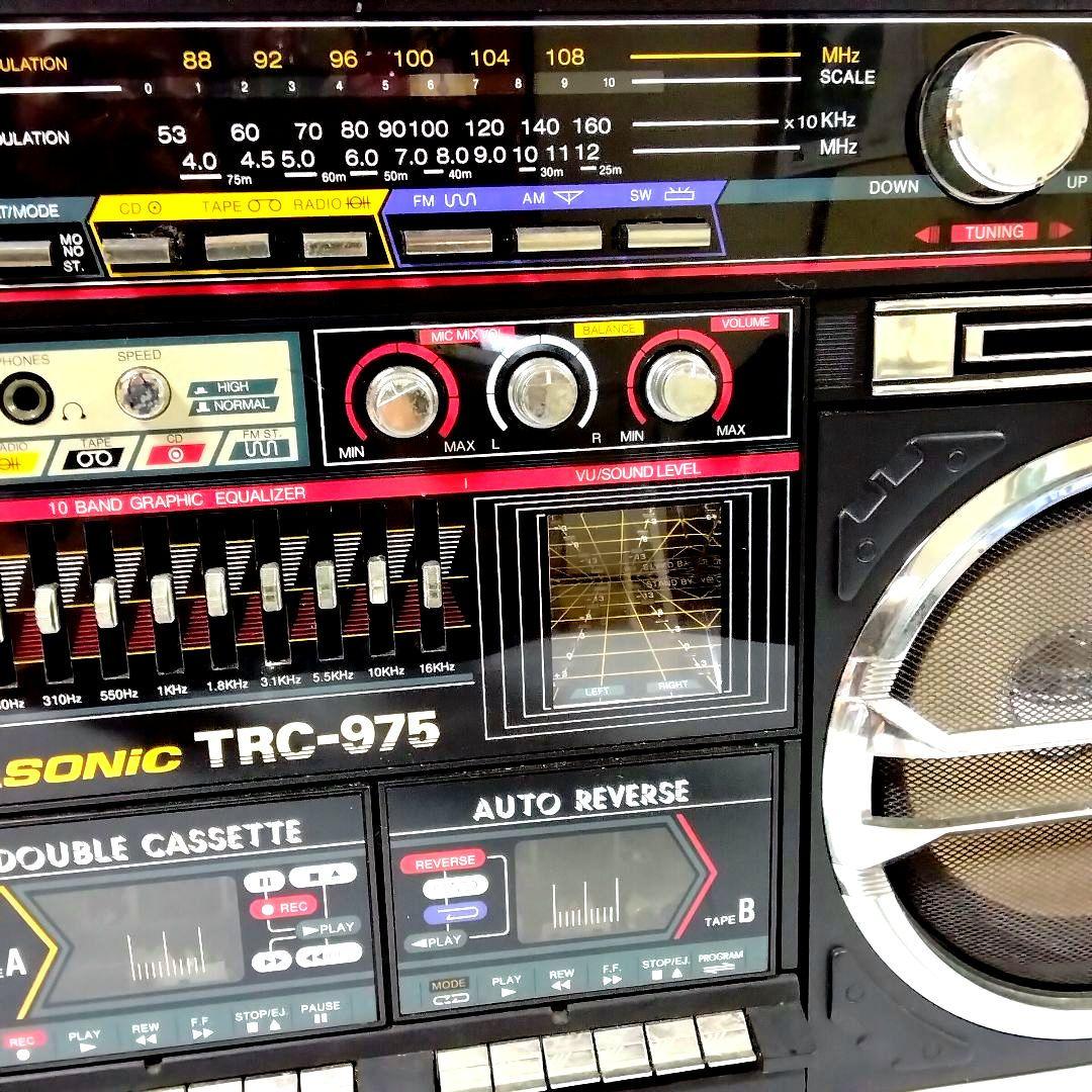 ★ラジカセ★LASONIC★TRC975★昭和レトロ★昭和家電★