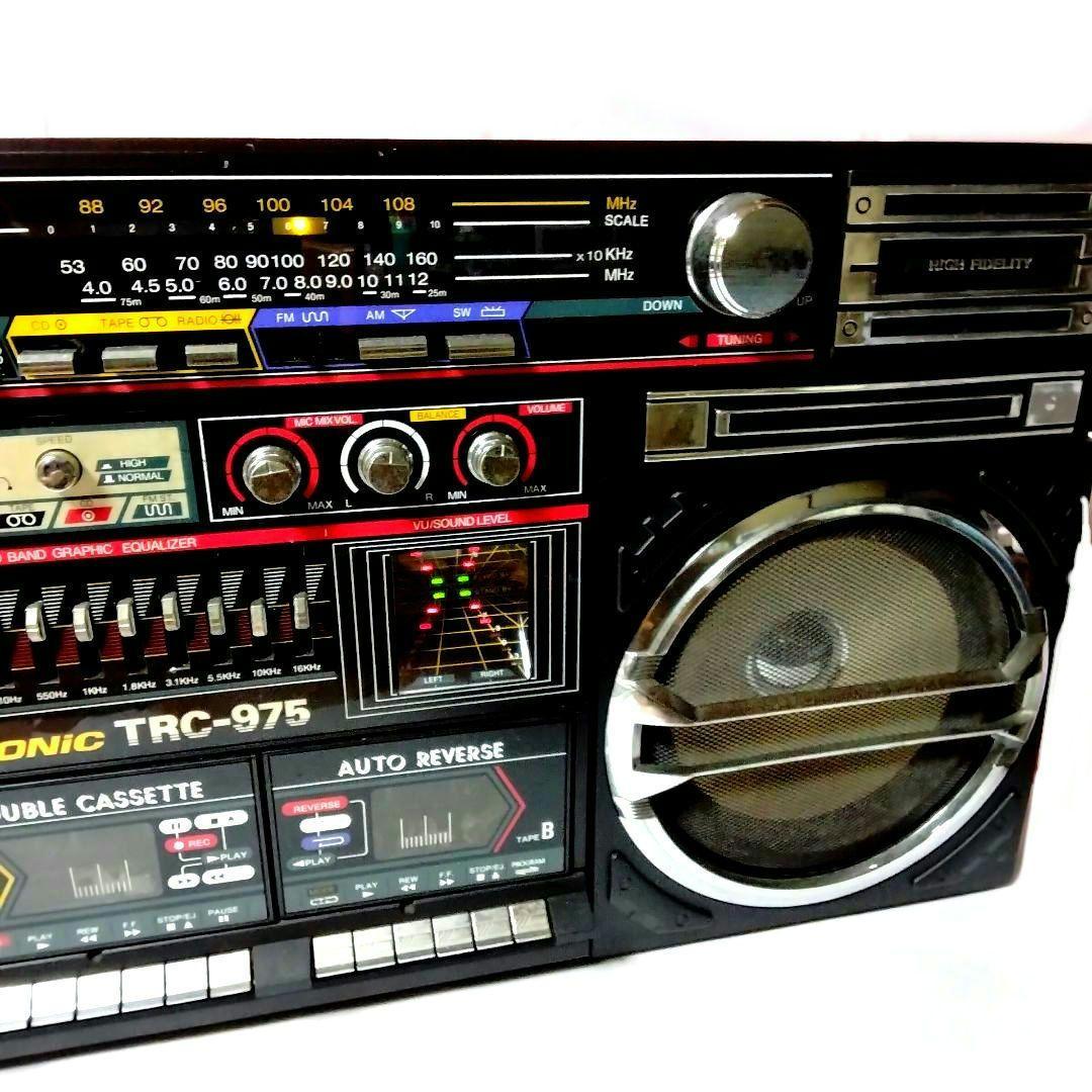★ラジカセ★LASONIC★TRC975★昭和レトロ★昭和家電★
