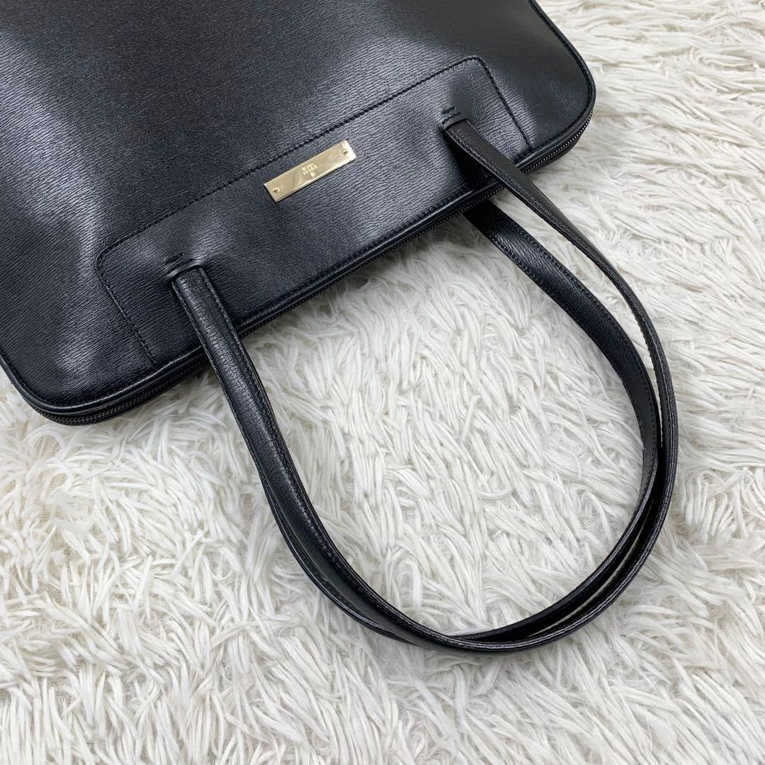 【✨極美品✨】グッチ ビジネスバッグ レザー ブラック