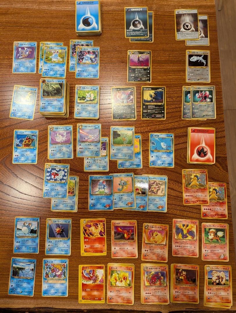 ヤ*す様 ポケモンカード 旧裏メイン　キラ約40枚、ノーマル約1000枚セット