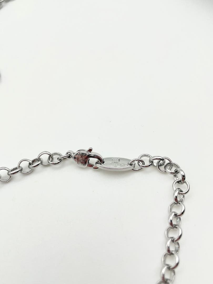 ヴィヴィアン スモールオーブネックレス ピンク