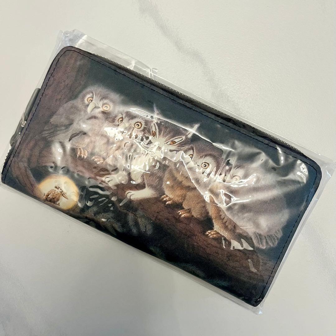 わちふぃーるど ダヤン　ふくろう裁判　長財布　新品タグ付き