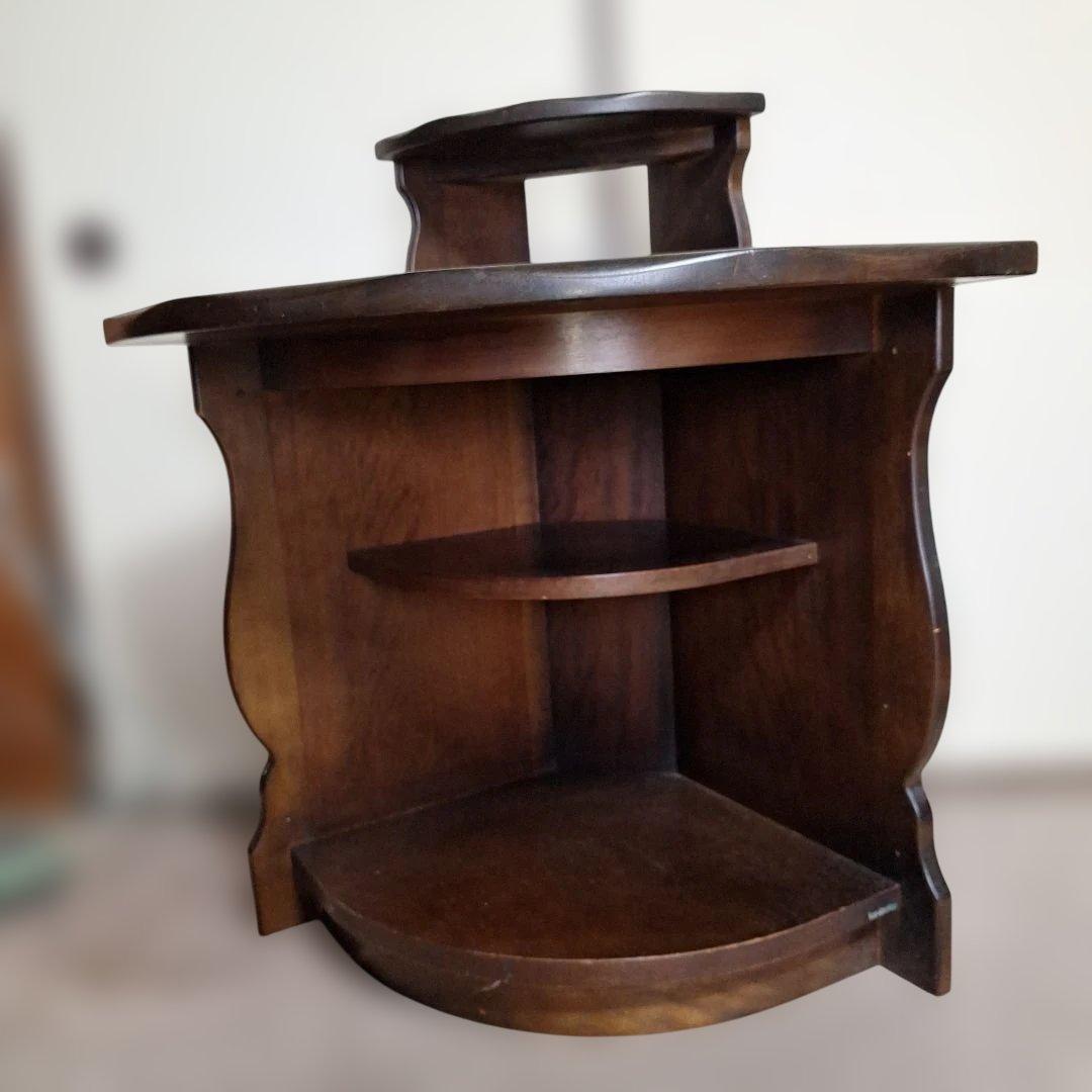 カリモク家具　ルスティック　コーナーキャビネット