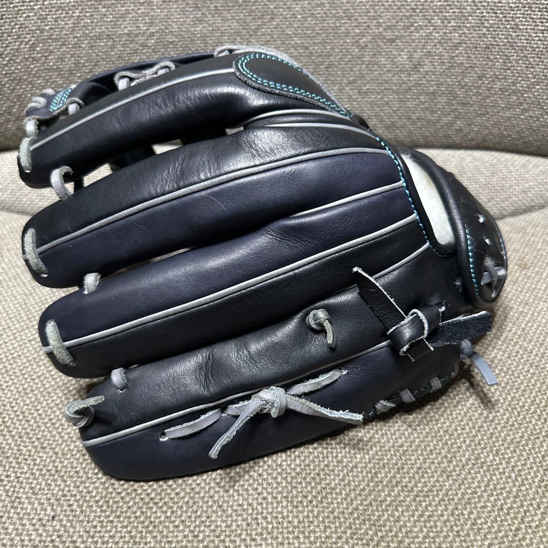 値下げ不可【中古】SSK一般軟式内野 761型 矢野田中型 オーダー(訳有)