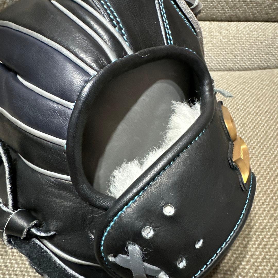 値下げ不可【中古】SSK一般軟式内野 761型 矢野田中型 オーダー(訳有)