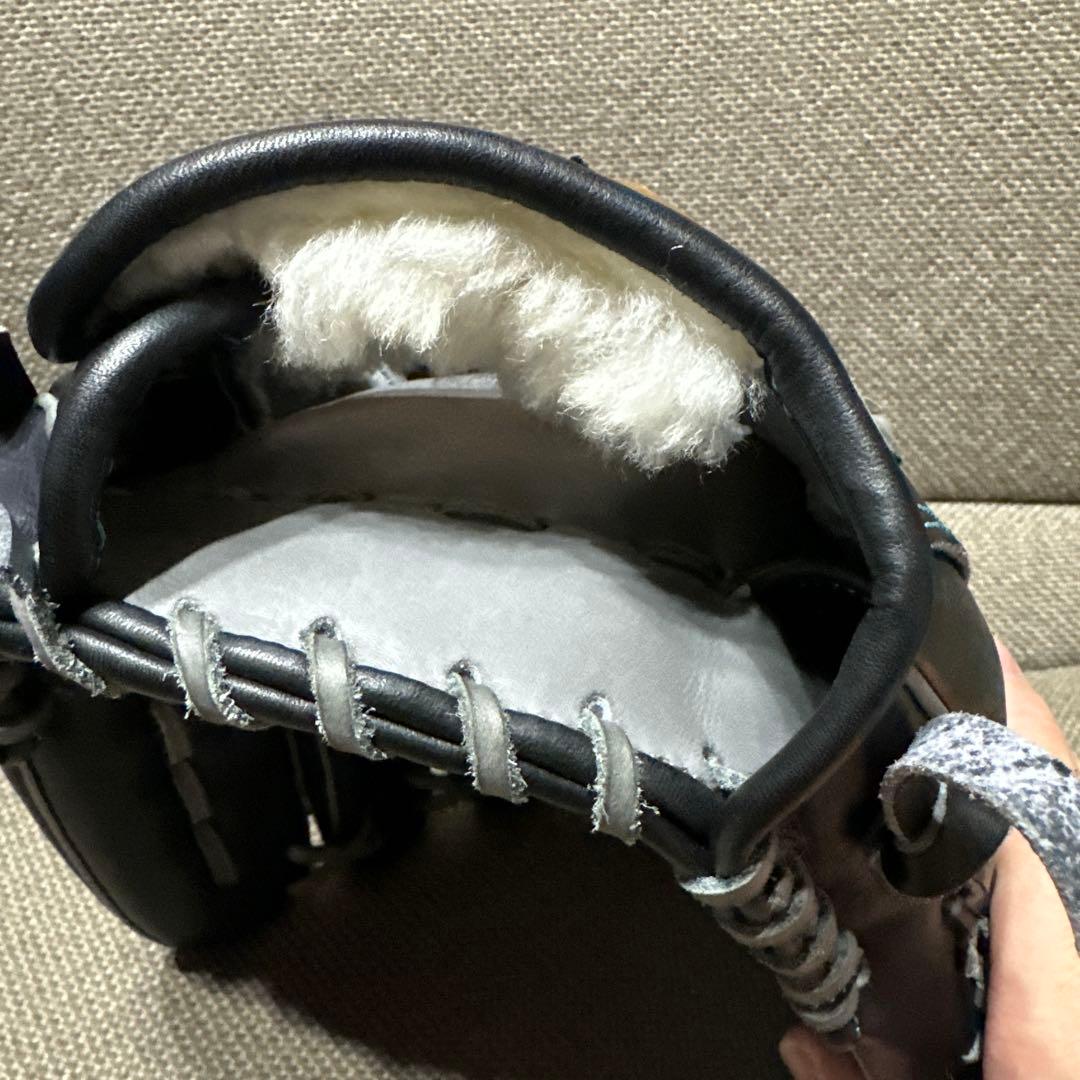 値下げ不可【中古】SSK一般軟式内野 761型 矢野田中型 オーダー(訳有)