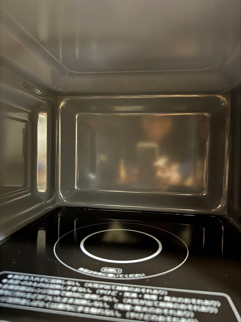 『最後の値段』電子レンジ　アイリスオーヤマ　IMB-F2202-B ブラック