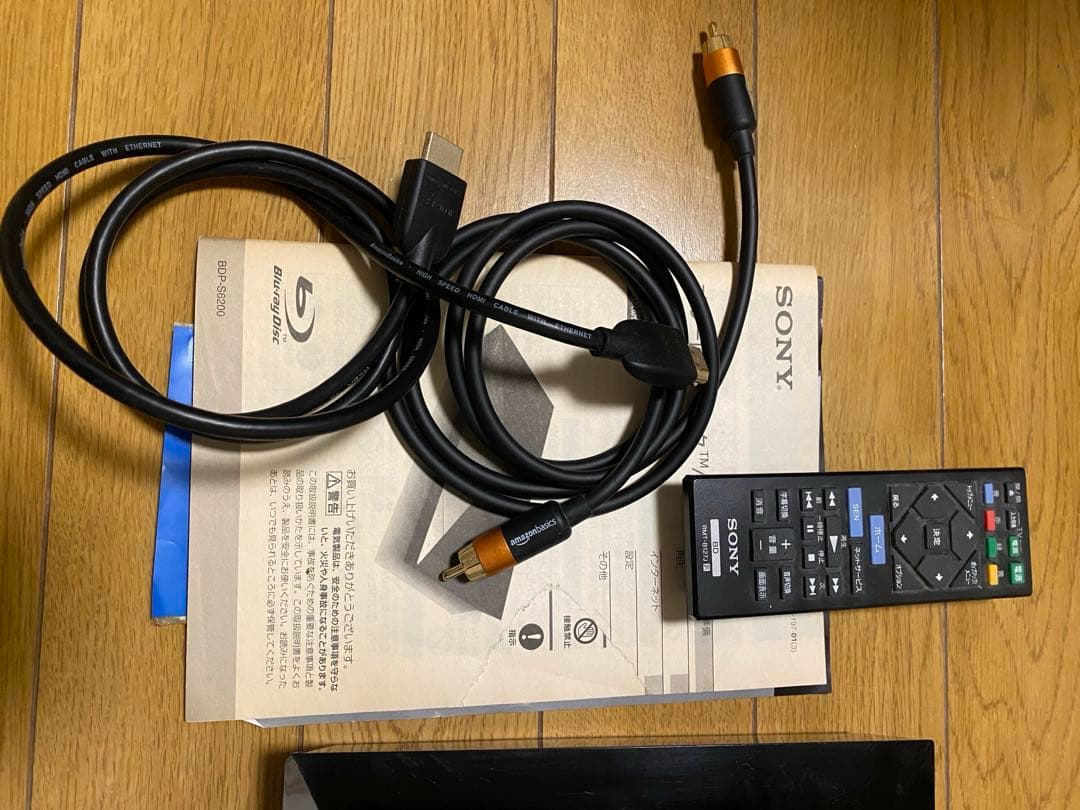 SONY ブルーレイプレーヤー BDP-S6200 ソニー取扱説明書