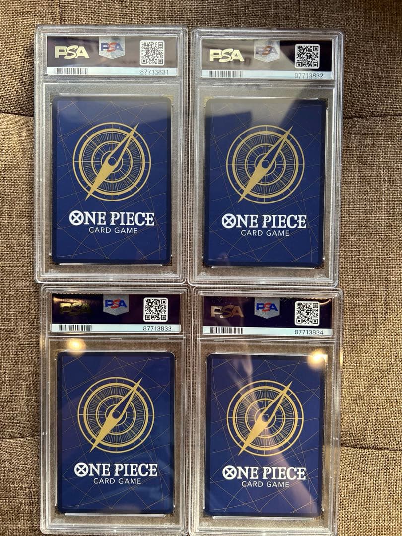 ヤマト　花魁　ワンピースマガジン　プロモ　PSA10 4連番