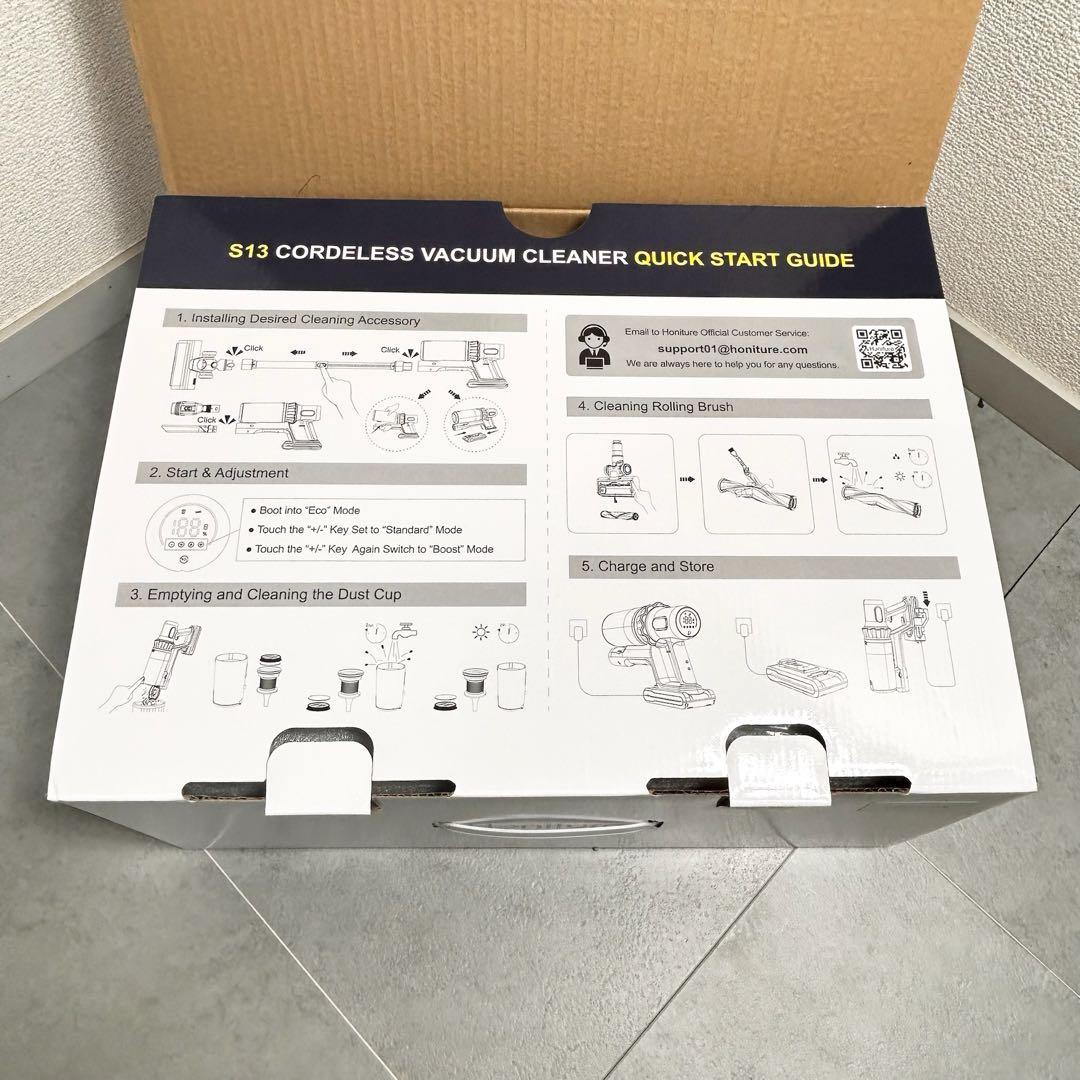 【新品未使用】Honiture S13 コードレス掃除機