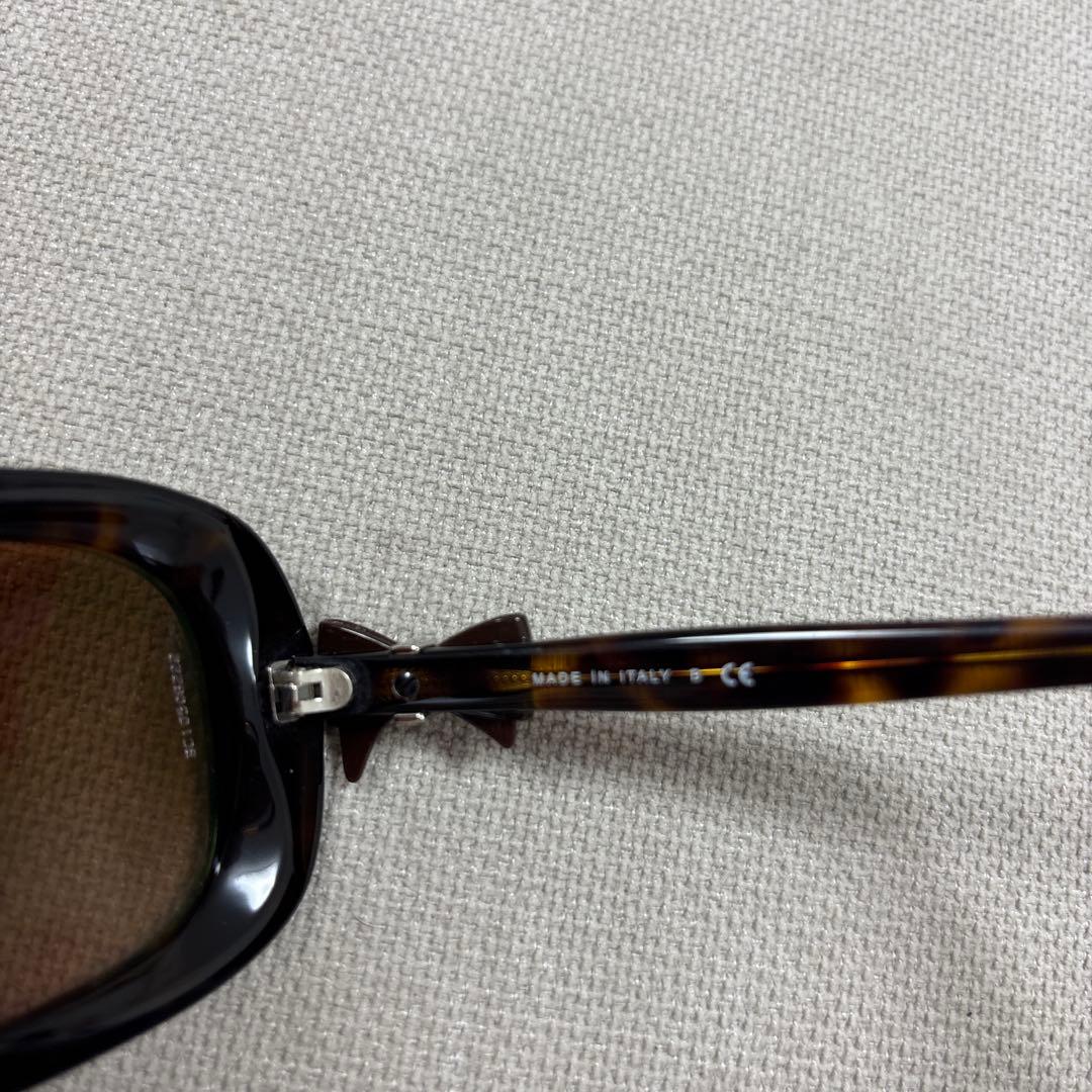 CHANELブラウン オーバーサイズ サングラス