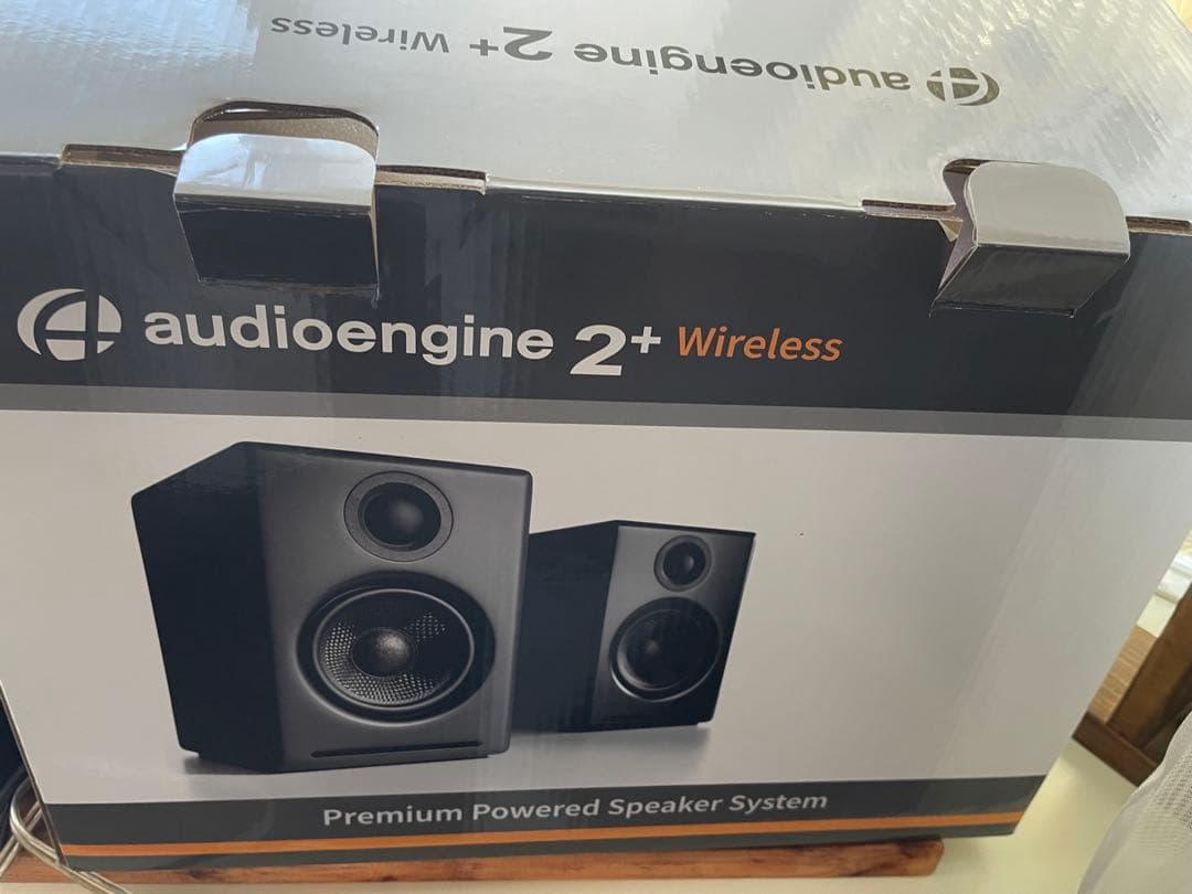 正規フジヤ購入Audioengine A2＋ワイヤレススピーカー別売台七千円）付