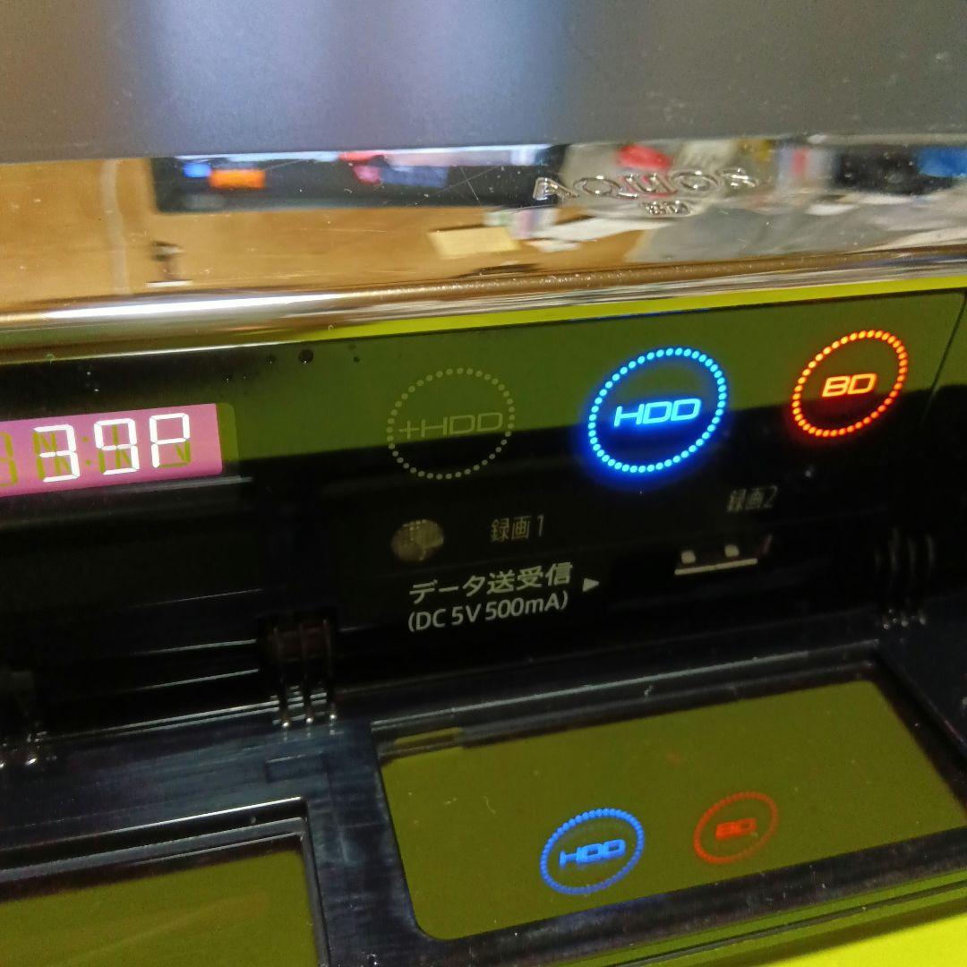SHARP AQUOSブルーレイ BD-W550 HDD新品交換第8
