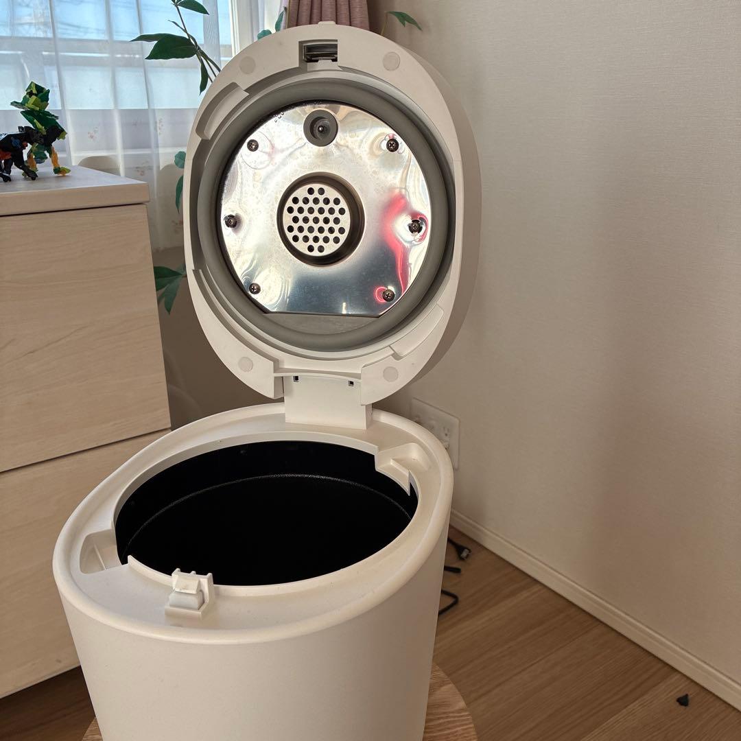 プラスマイナスゼロ　タッチ式ホワイト加湿器 大容量