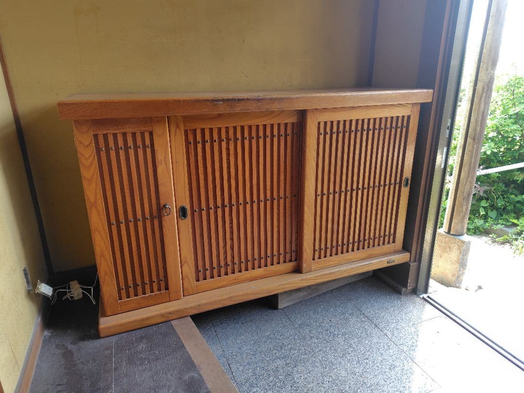 十万石印 和風 下駄箱 シューズボックス（幅150cm）