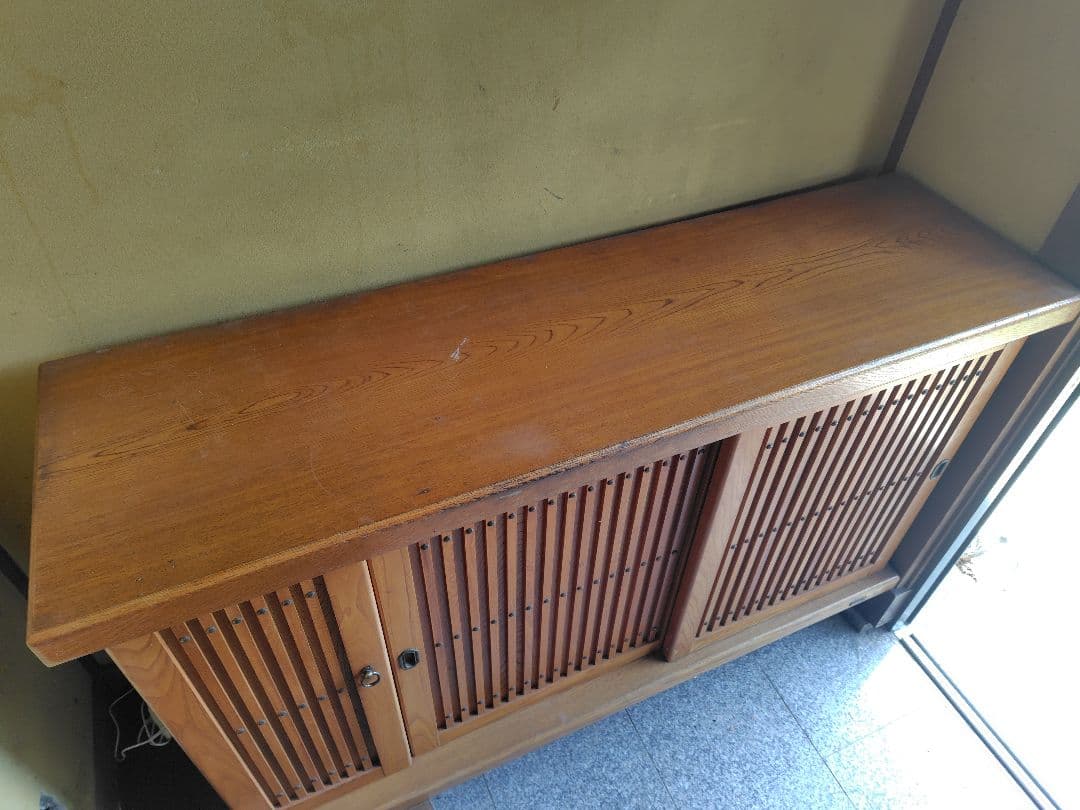 十万石印 和風 下駄箱 シューズボックス（幅150cm）