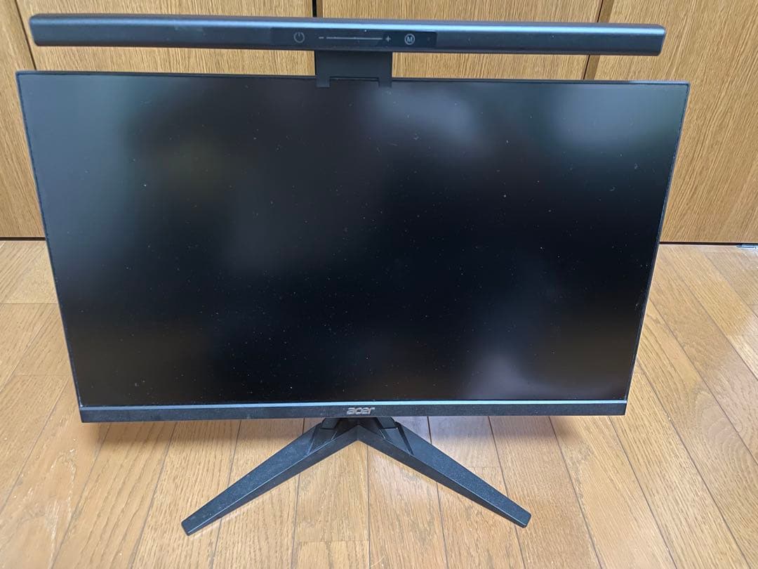 Acer モニター 本体(モニターライト付き)