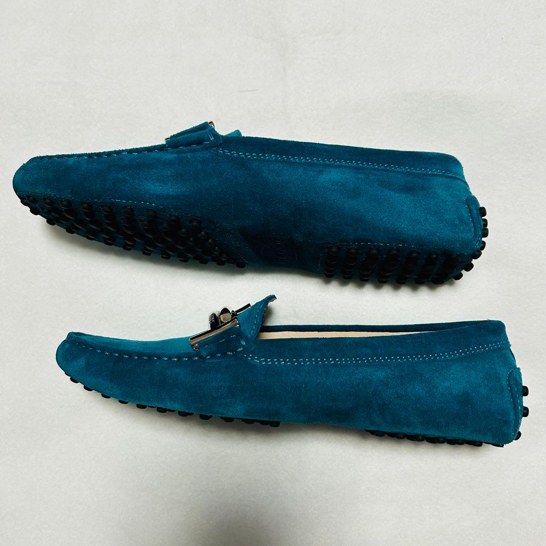 TOD'S トッズ ゴンミーニ スウェード ドライビングシューズ 23cm