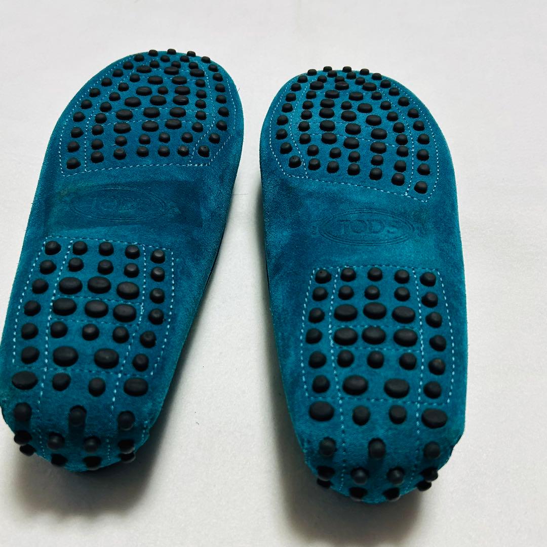 TOD'S トッズ ゴンミーニ スウェード ドライビングシューズ 23cm