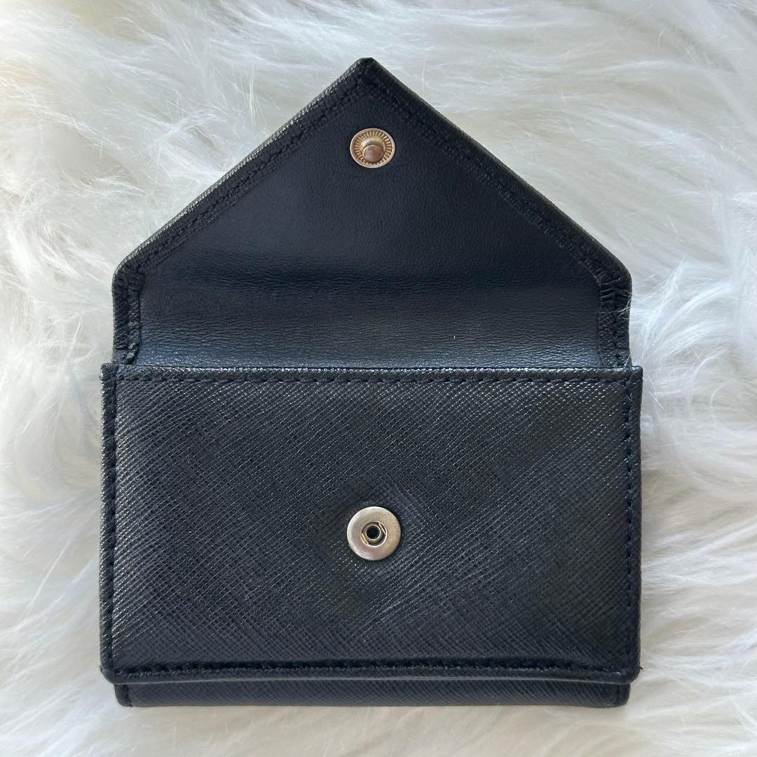 Vivienne Westwood 財布 ブラック 三つ折り レター型 レザー