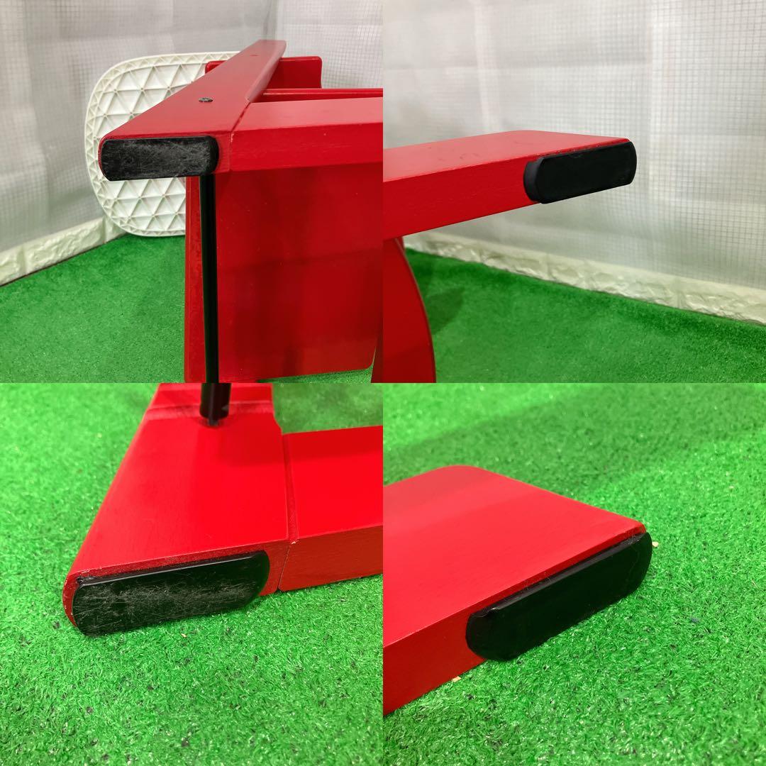 美品 ストッケ トリップトラップ レッド シリアル4 送料無料 キッズ チェア