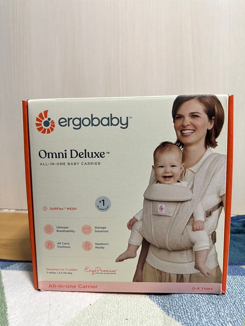 【NEW】エルゴベビー OMNI Deluxe Mesh ナチュラルベージュ
