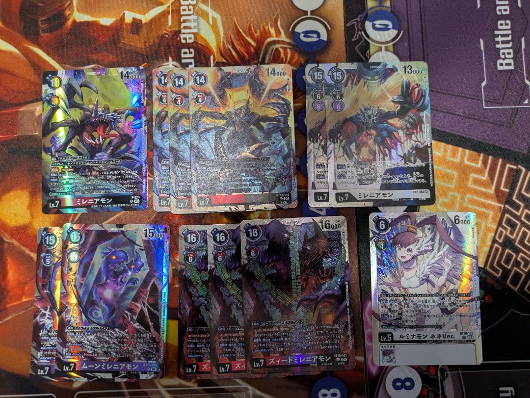 デジモンカードゲーム　ミレニアモン　デッキパーツ　まとめ売り