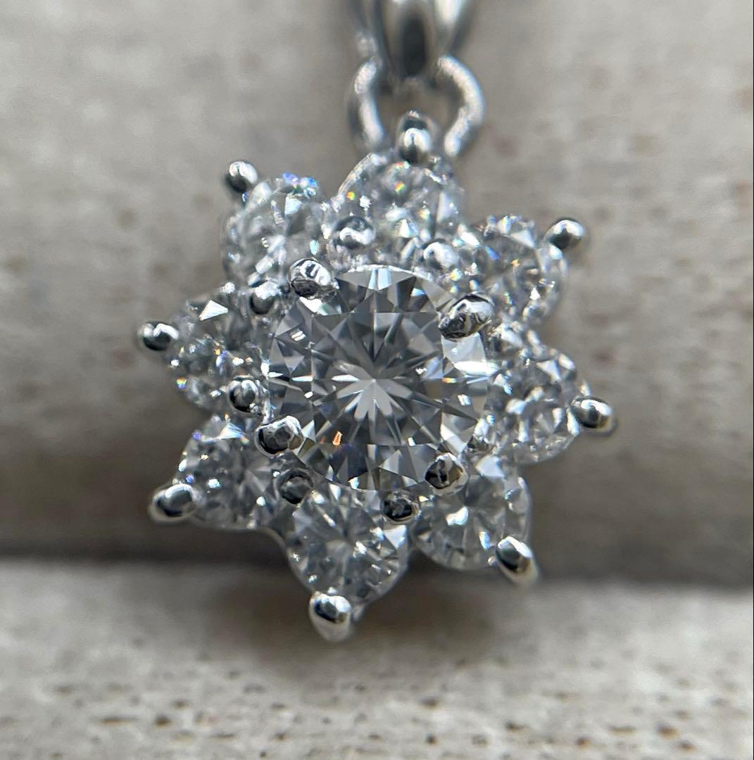 専用JA49★高級 ダイヤモンド0.53ct プラチナ ペンダントヘッド