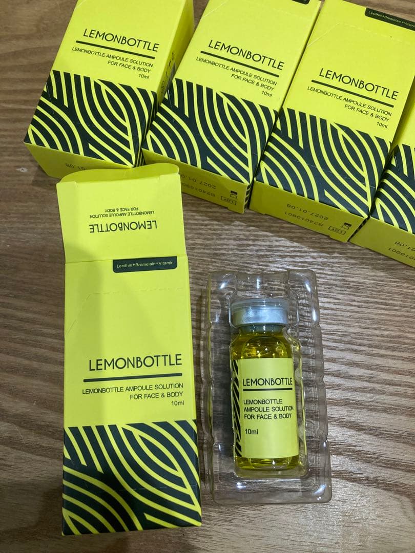 5本※20本限定出品【即日発送】最安値・韓国発の脂肪溶解LEMONBOTTLE