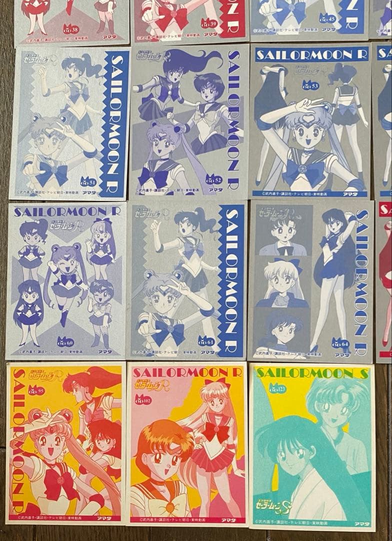 セーラームーンR、S　プロマイド　27枚セット カード