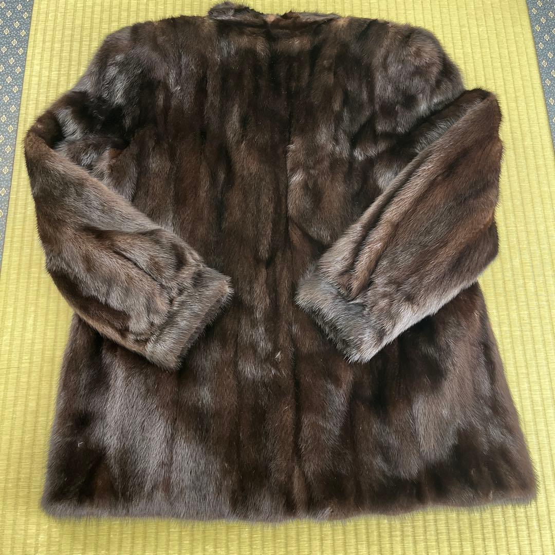 SAGA MINK (サガミンク) Joséphine リアルファーコート(M)