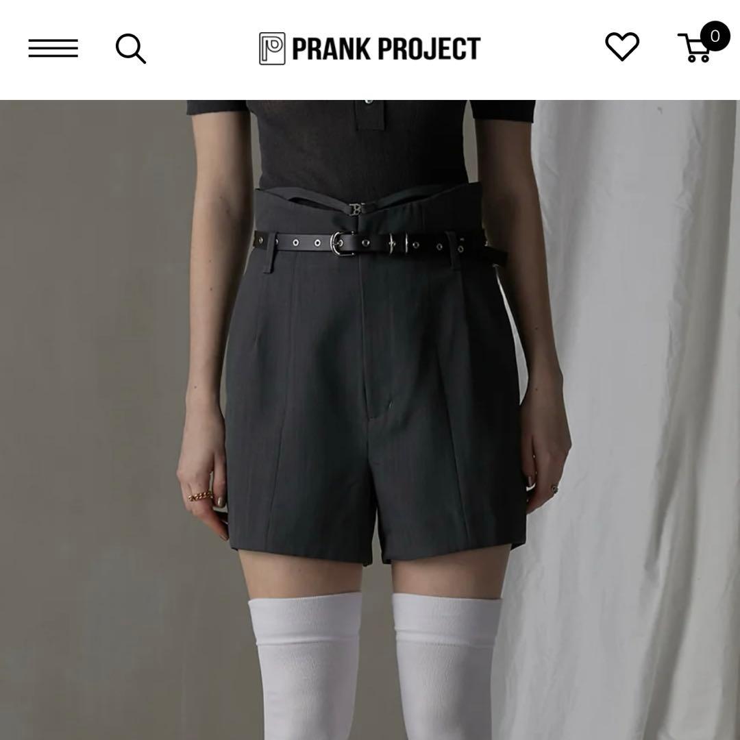 パンツ Mulchi Fabric Short Pants PRANK PROJECT