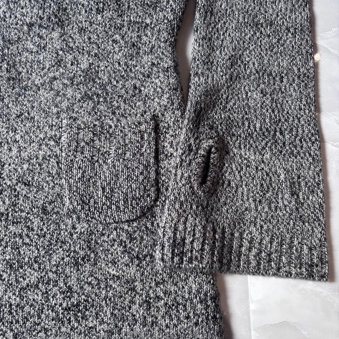 ANDMARY ava knit mini dress ブラック