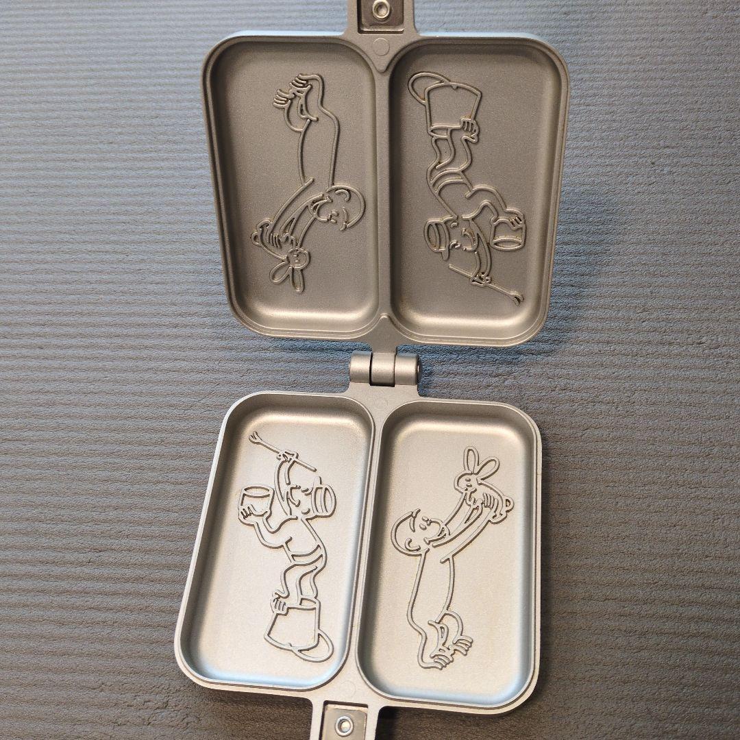 おさるのジョージ　ホットサンドメーカー キュリアスジョージ