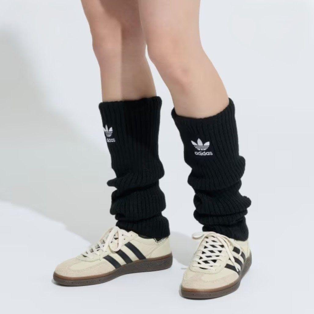 【新品】【白黒2点セット】adidas レッグウォーマー
