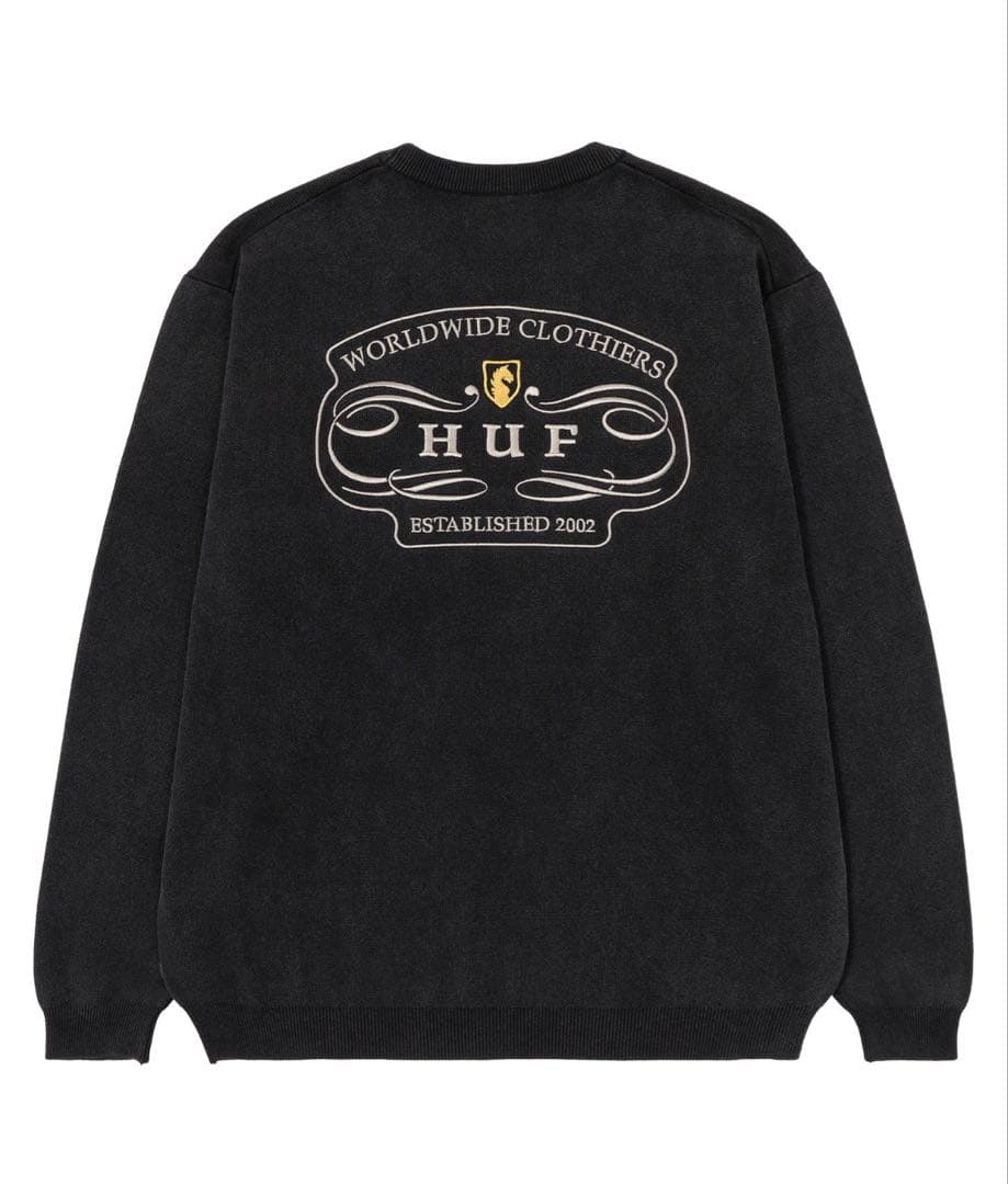 HUF WORLDWIDE CLOTHIERS SWEATERスウェット