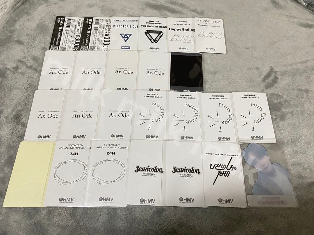SEVENTEEN ジョンハン HMV トレカ 23枚 まとめ売り
