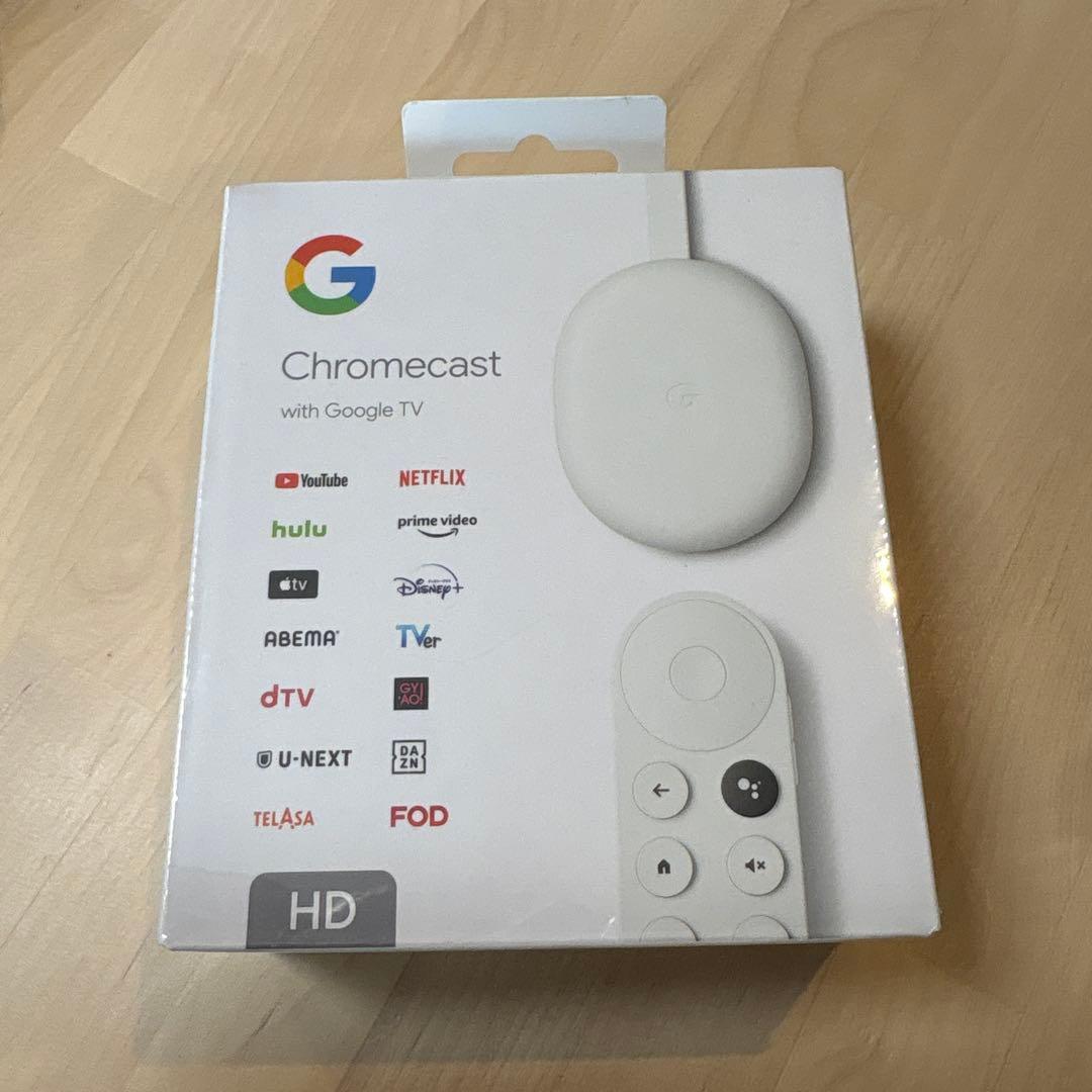 【新品未開封】GoogleChromecastHD  クロムキャスト
