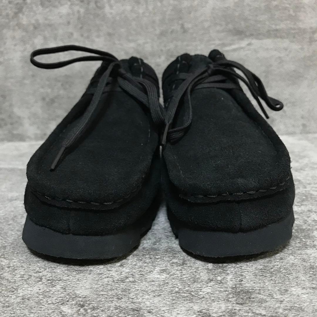 【美品】クラークス ワラビーブーツ 黒 GTX ゴアテックス vibramソール