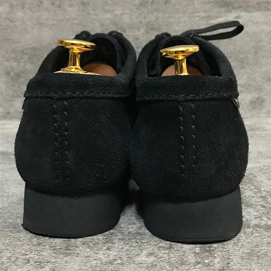 【美品】クラークス ワラビーブーツ 黒 GTX ゴアテックス vibramソール