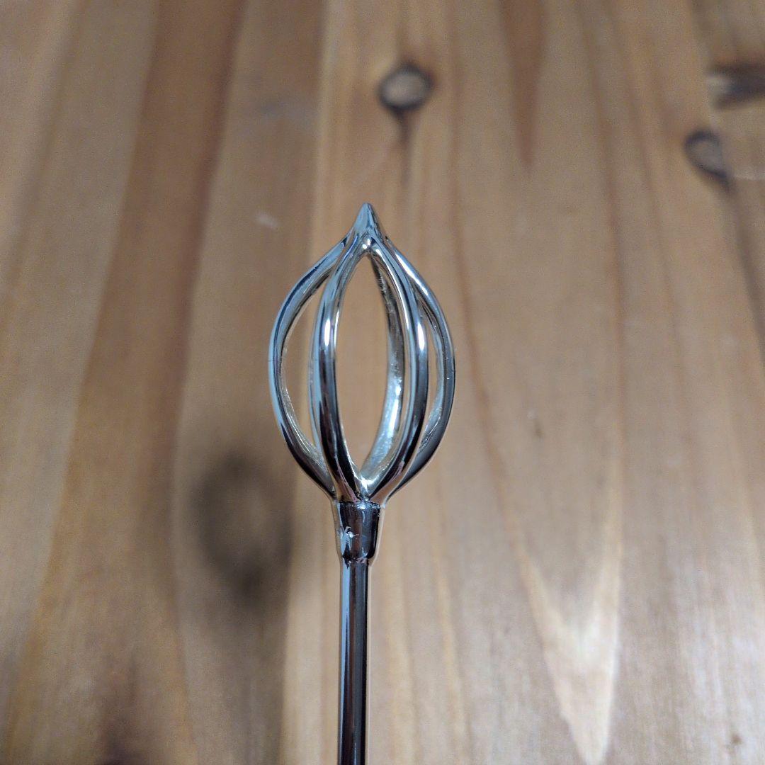 かんざし屋wargo「ichirin簪-sv-ellipse＆バタフライ」