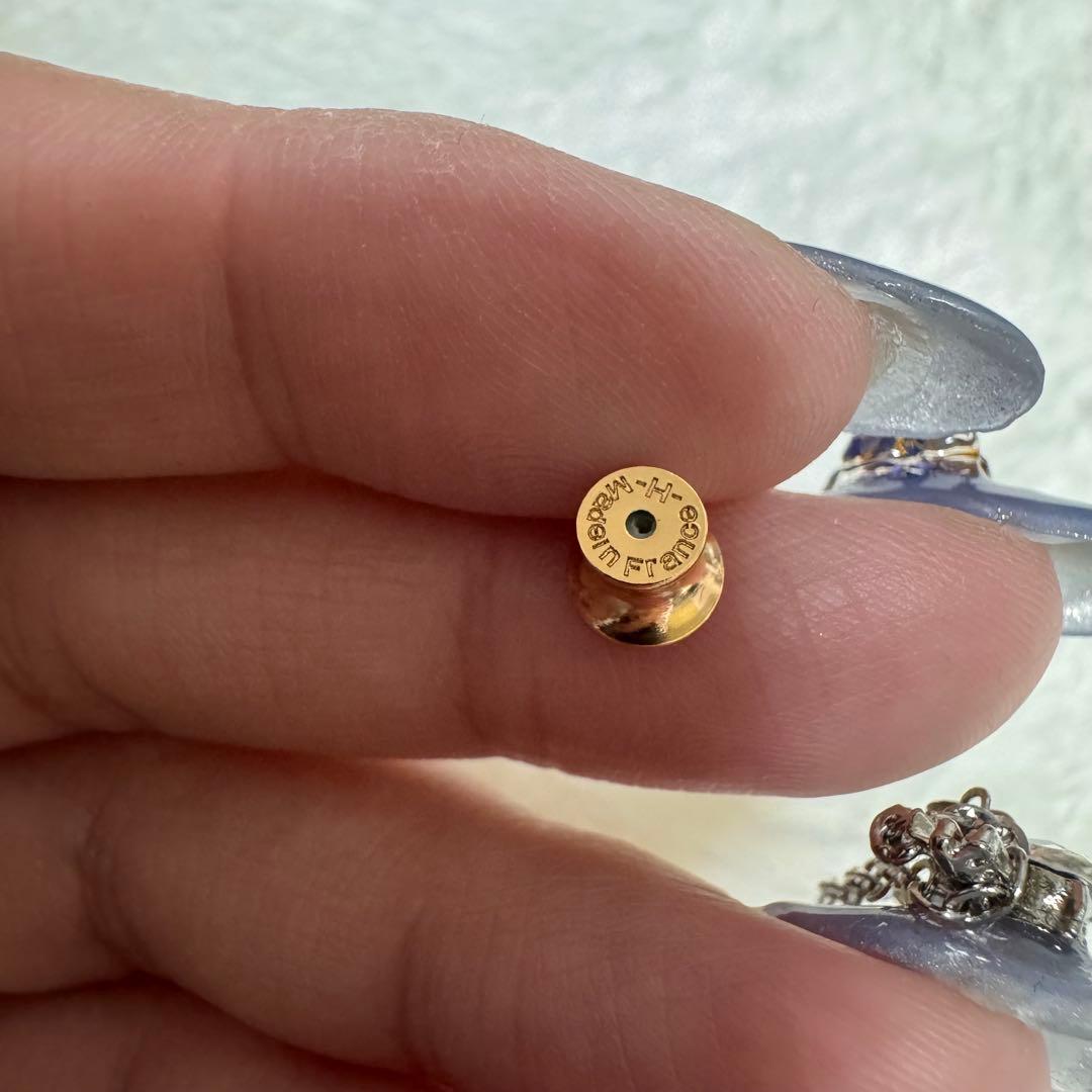 ＊HERMES ミニポップH ピアス(片耳)＊