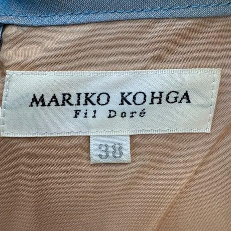 ND851ね@ MARIKO KOHGA 美品 ドレスワンピース 38/M