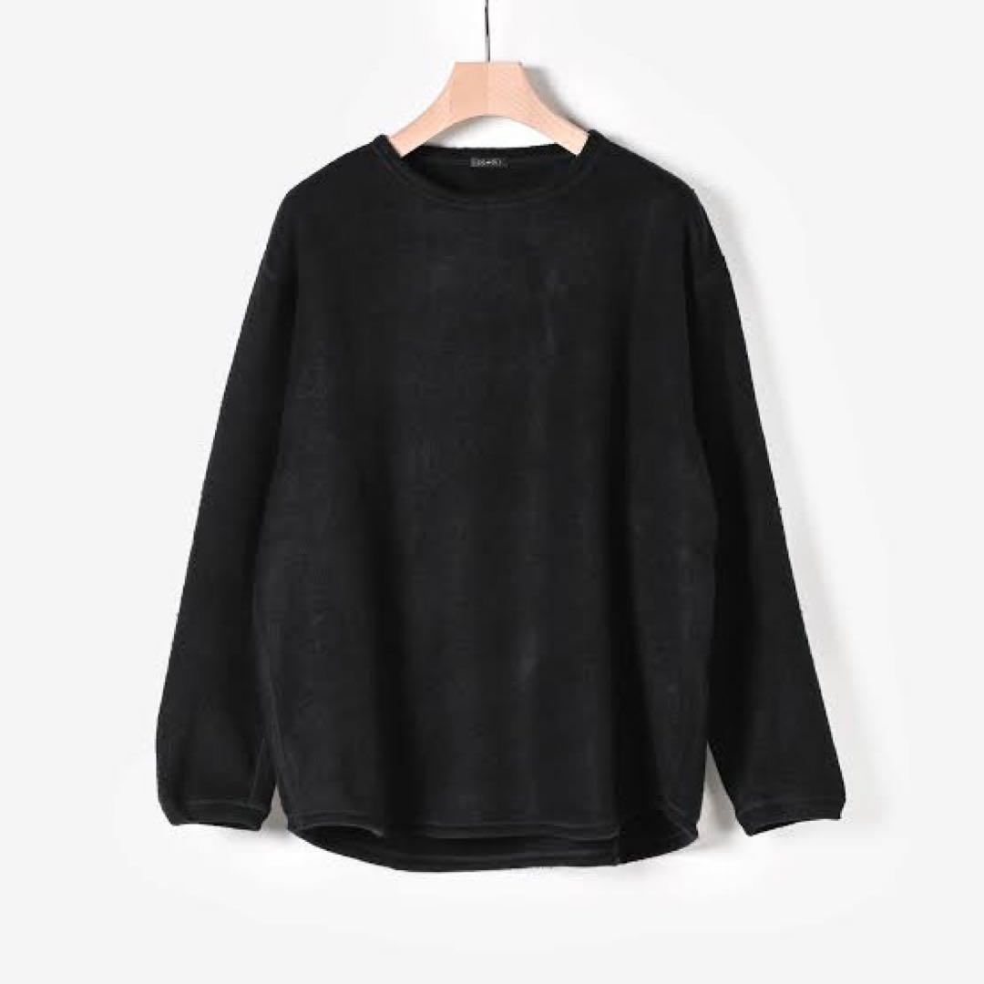 COMOLI シルク フリース クルーネック size1 20AW